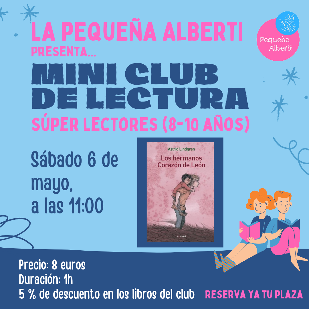 Mini club de lectura 8-10 años - LOS HERMANOS CORAZÓN DE LEÓN