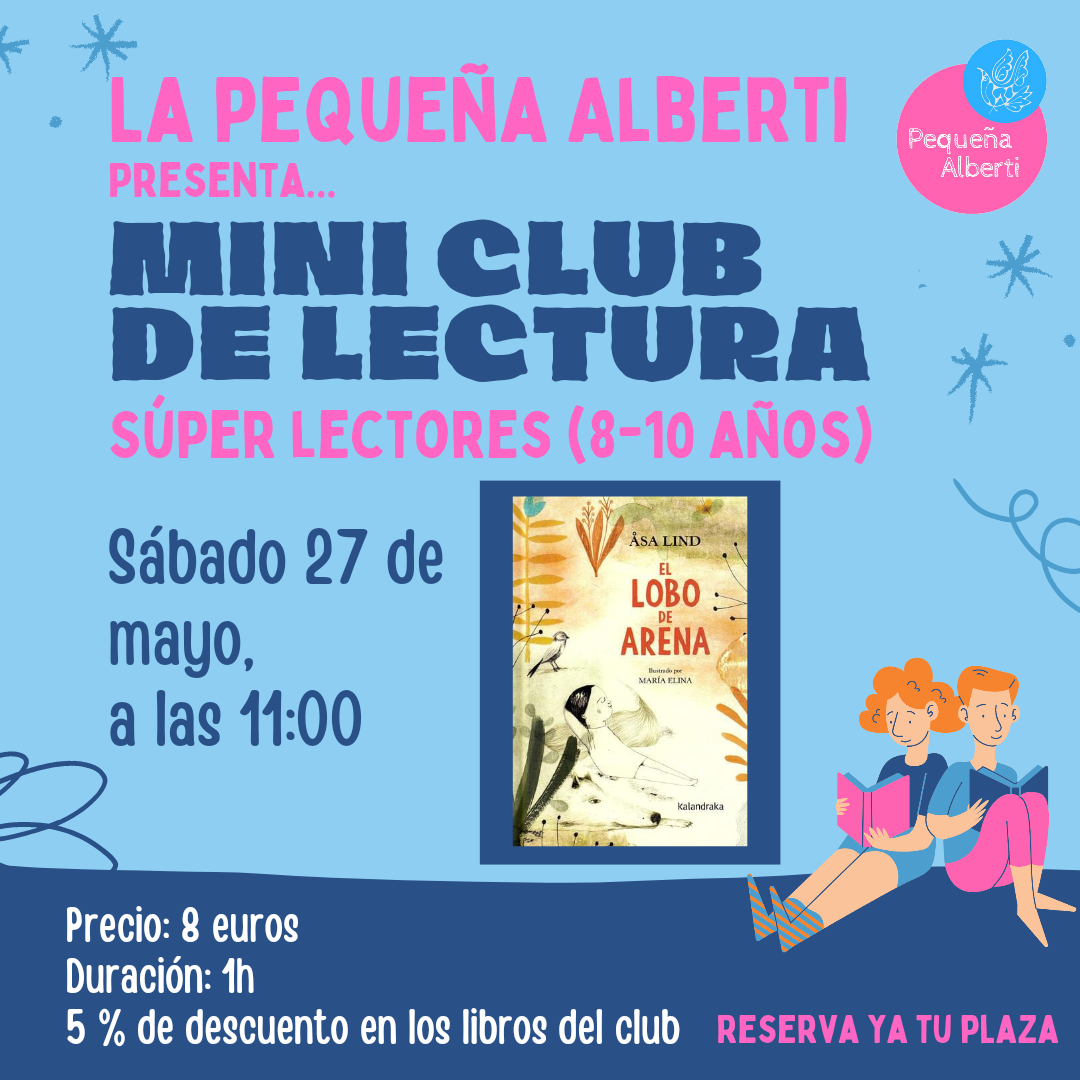 ¡¡¡ANULADO!!! - Mini club de lectura 8-10 años - EL LOBO DE ARENA (Kalandraka)