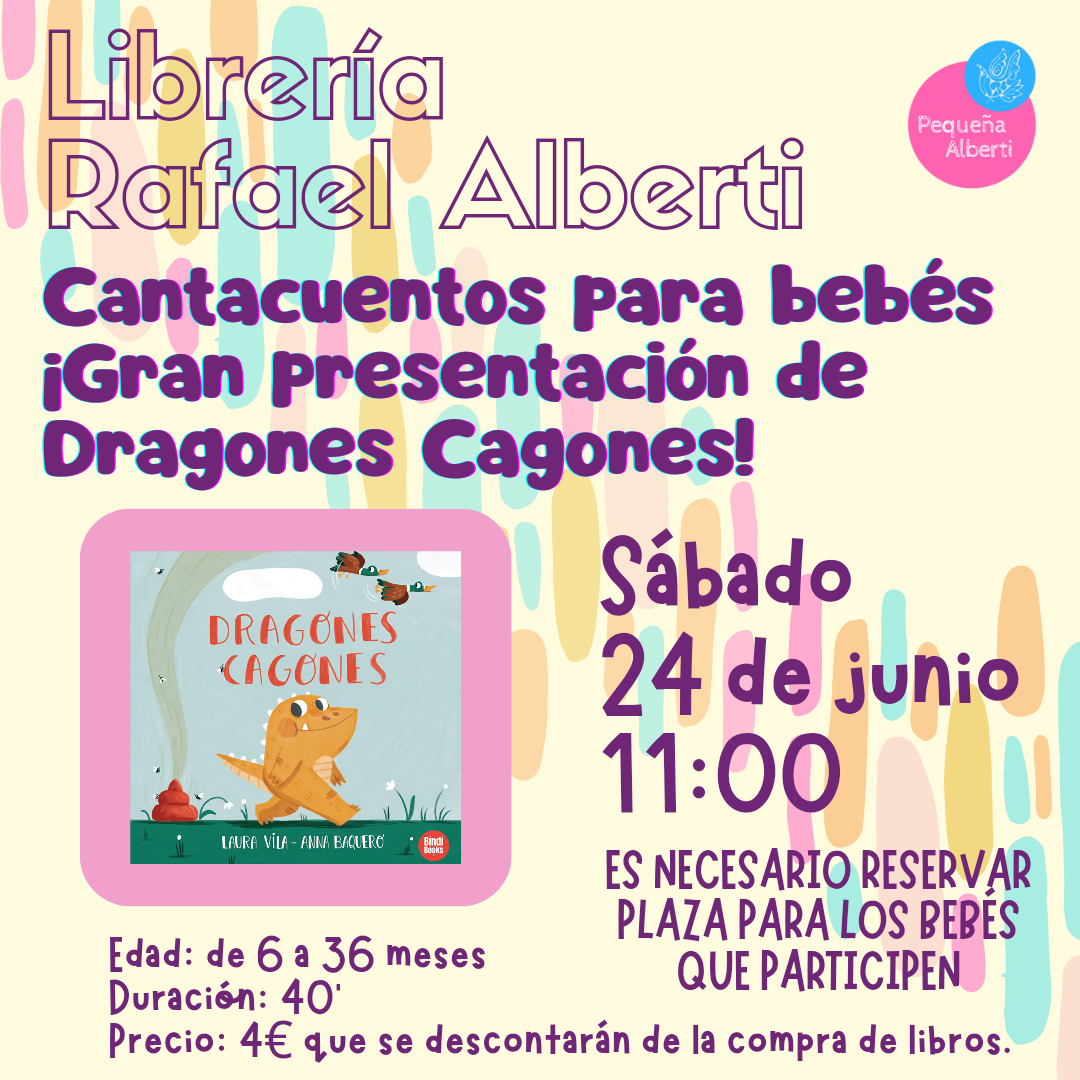 CANTACUENTOS PARA BEBÉS | Gran presentación de DRAGONES CAGONES