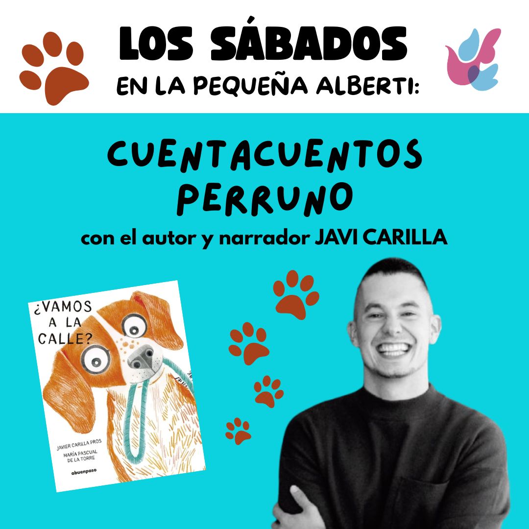 CUENTACUENTOS PERRUNO ¿Vamos a la calle? con su autor JAVIER CARILLA PROS