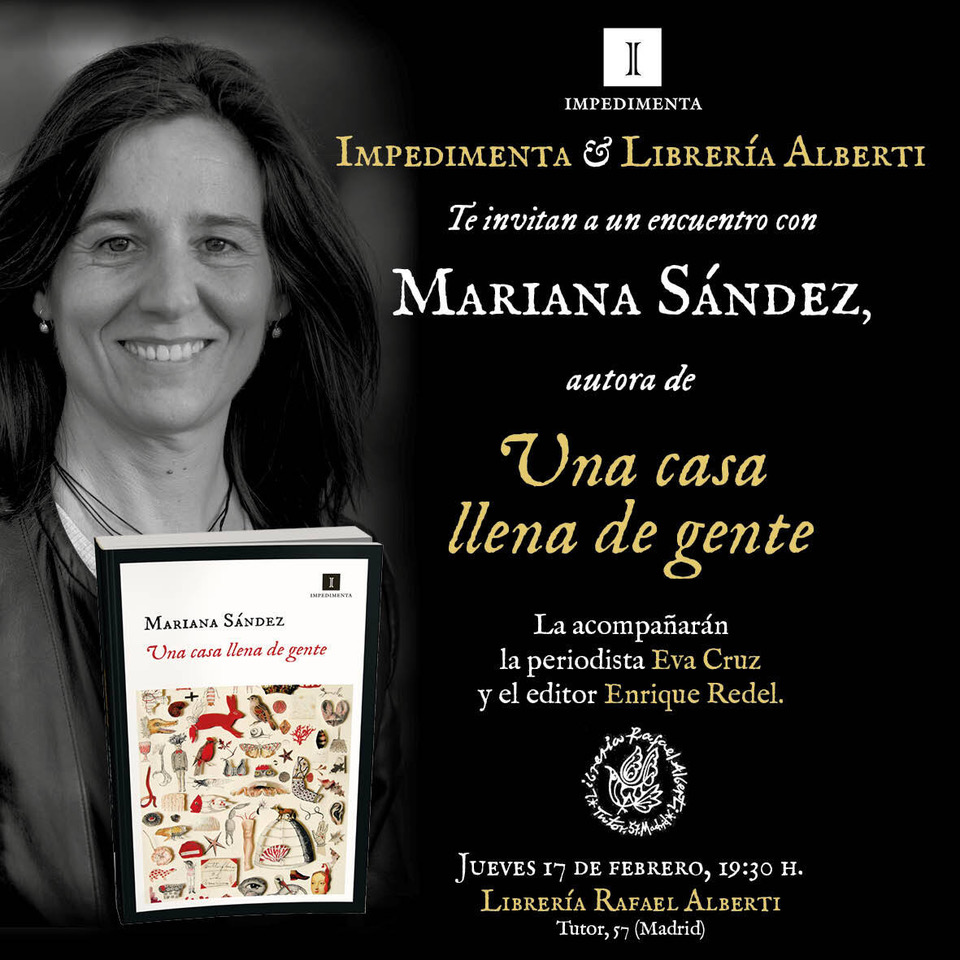 MARIANA SÁNDEZ, Una casa llena de gente (Impedimenta)