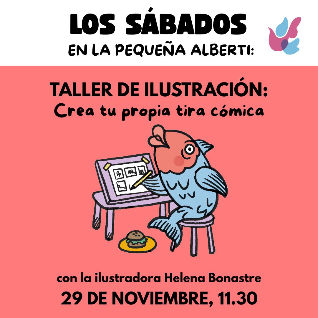 Taller de tiras cómicas con HELENA BONASTRE