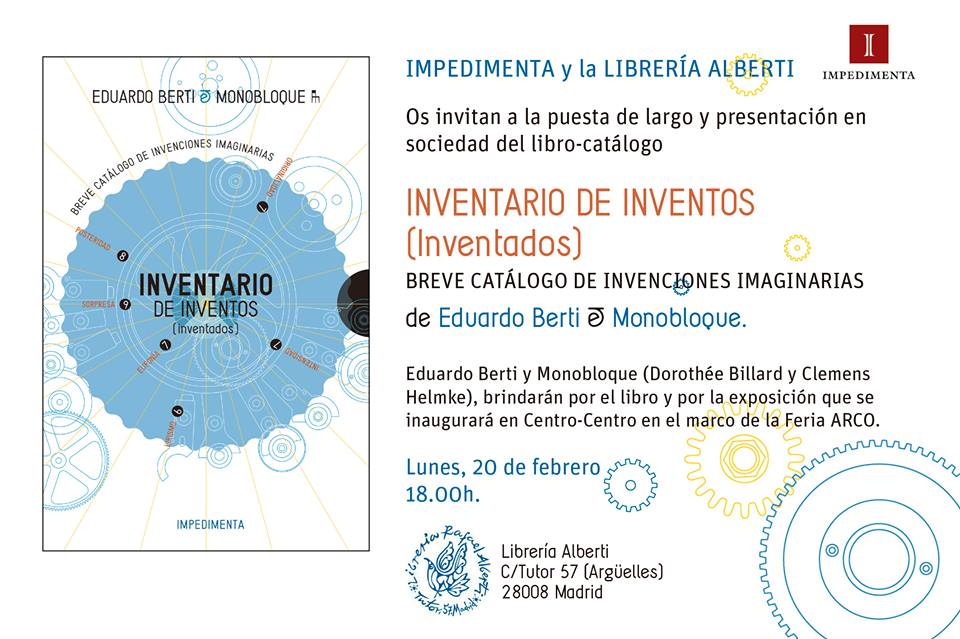 EDUARDO BERTI Inventario de inventos (inventados)