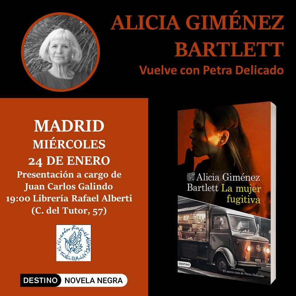 ALICIA GIMÉNEZ BARTLETT, La mujer fugitiva (Destino)