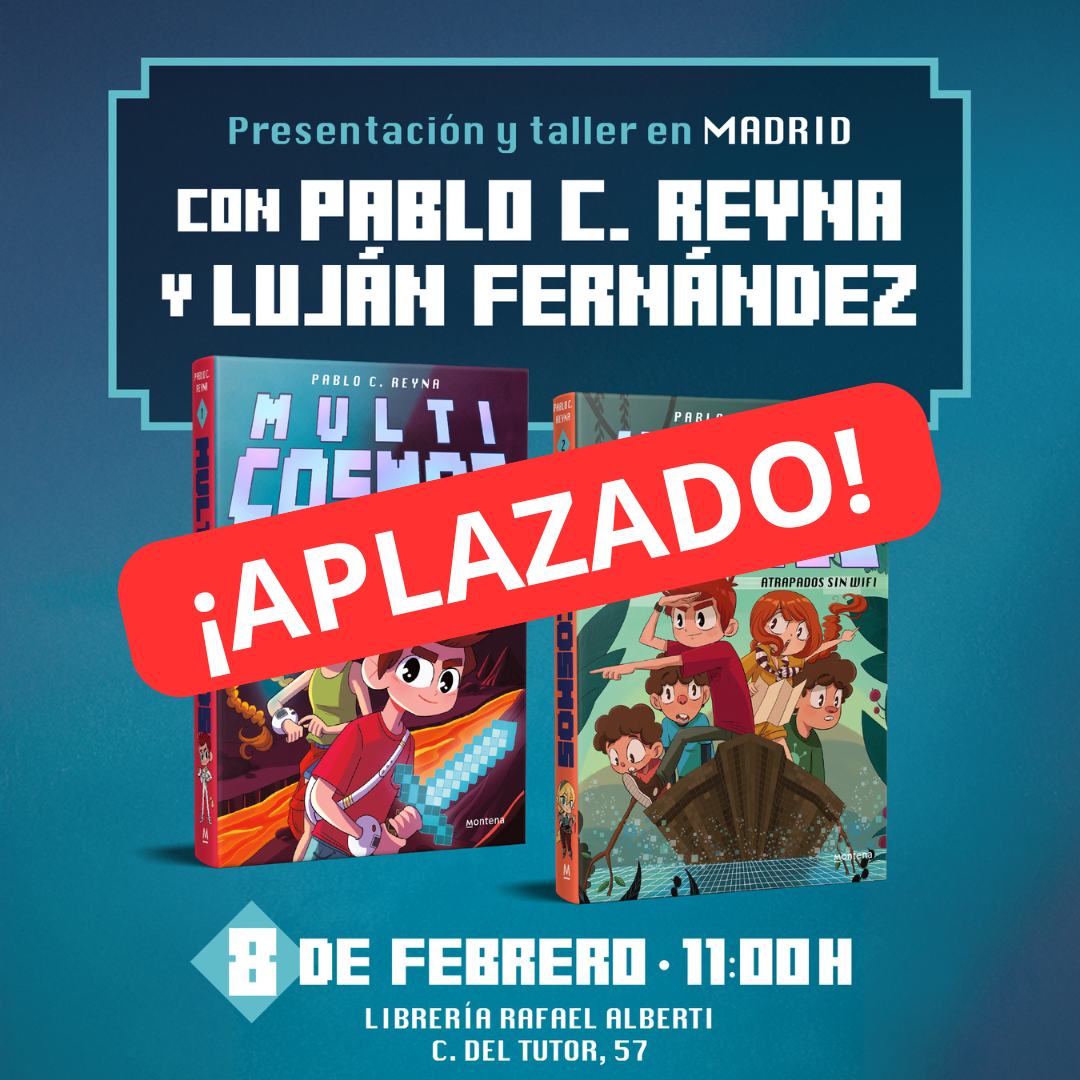 Crea tu propio personaje de Multicosmos | Presentación y taller con PABLO C. REYNA y LUJÁN FERNÁNDEZ