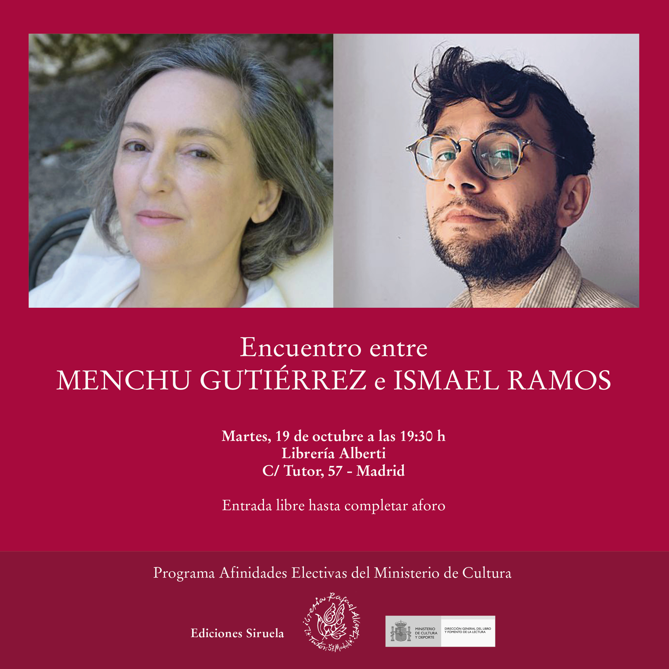 MENCHU GUTIÉRREZ e ISMAEL RAMOS (Siruela)