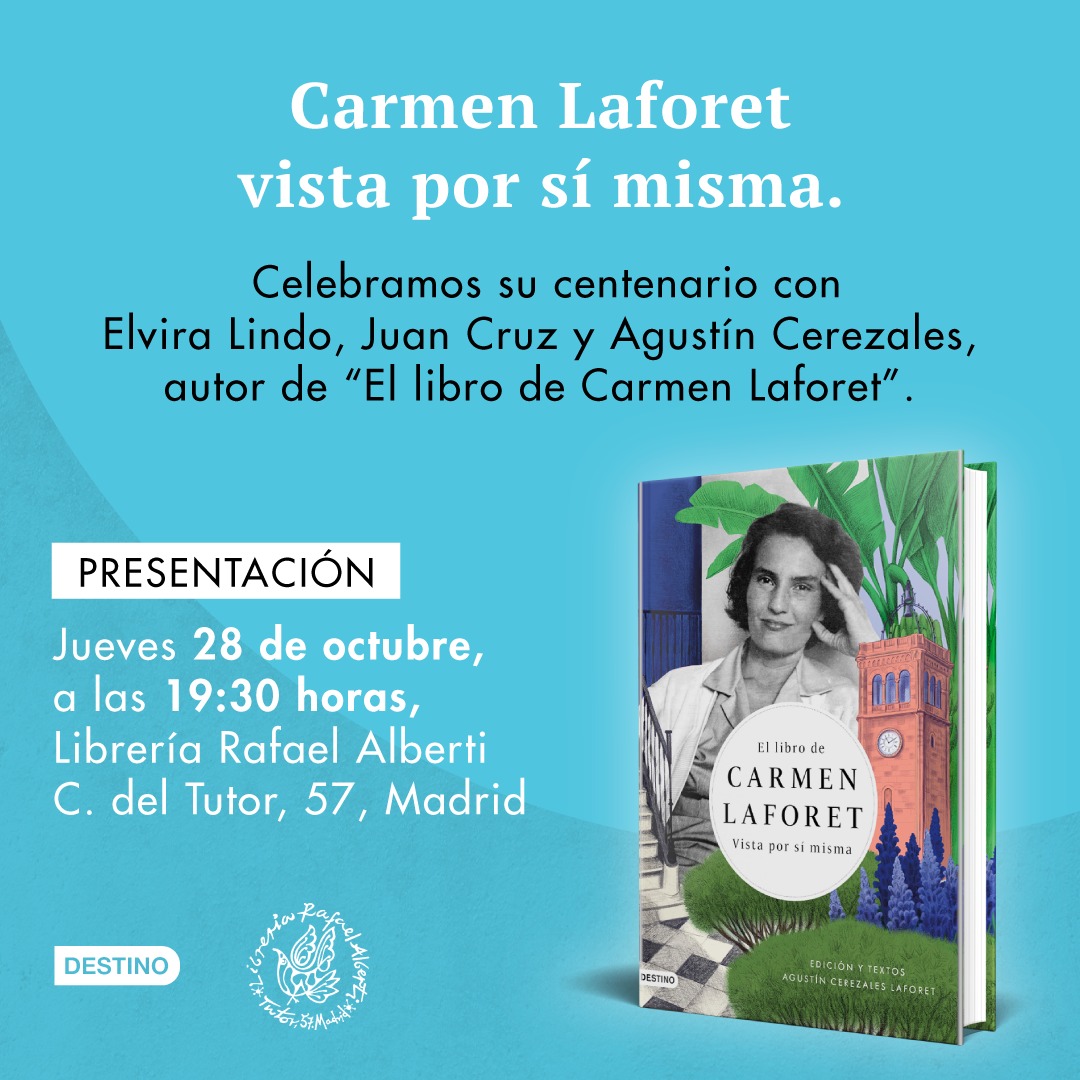 AGUSTÍN CEREZALES, El libro de Carmen Laforet (Destino)