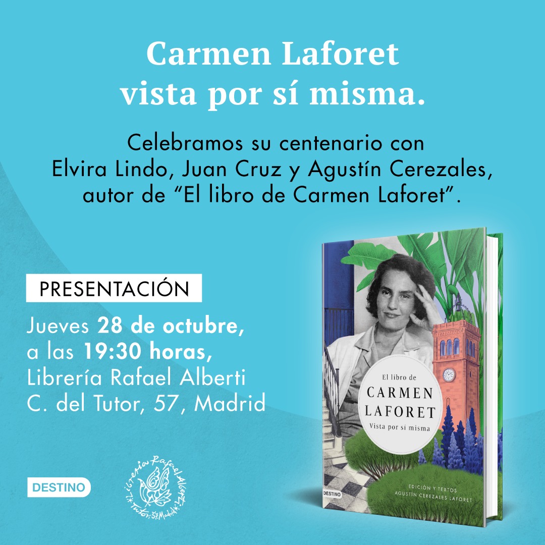 AGUSTÍN CEREZALES, El libro de Carmen Laforet (Destino)