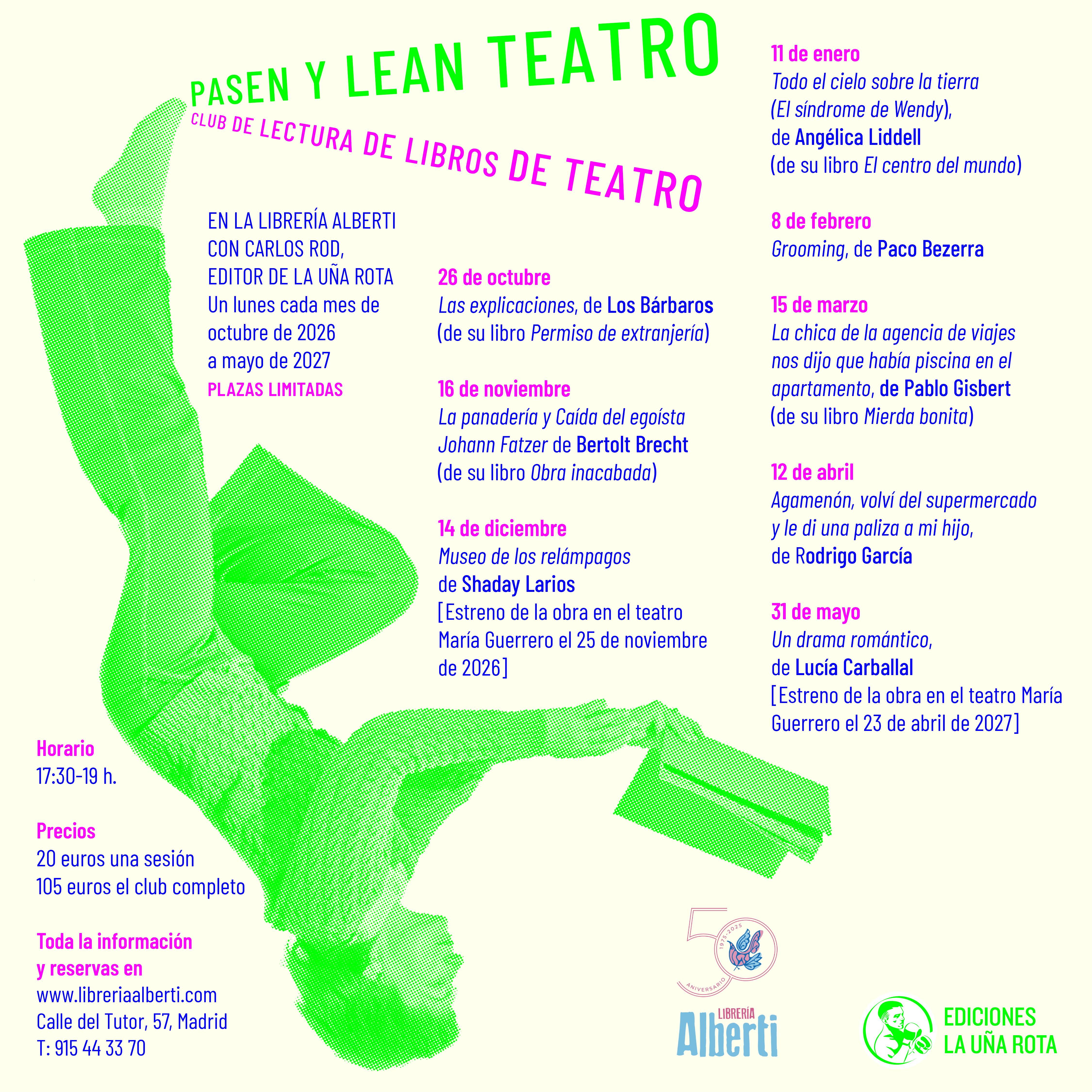 Pasen y lean teatro