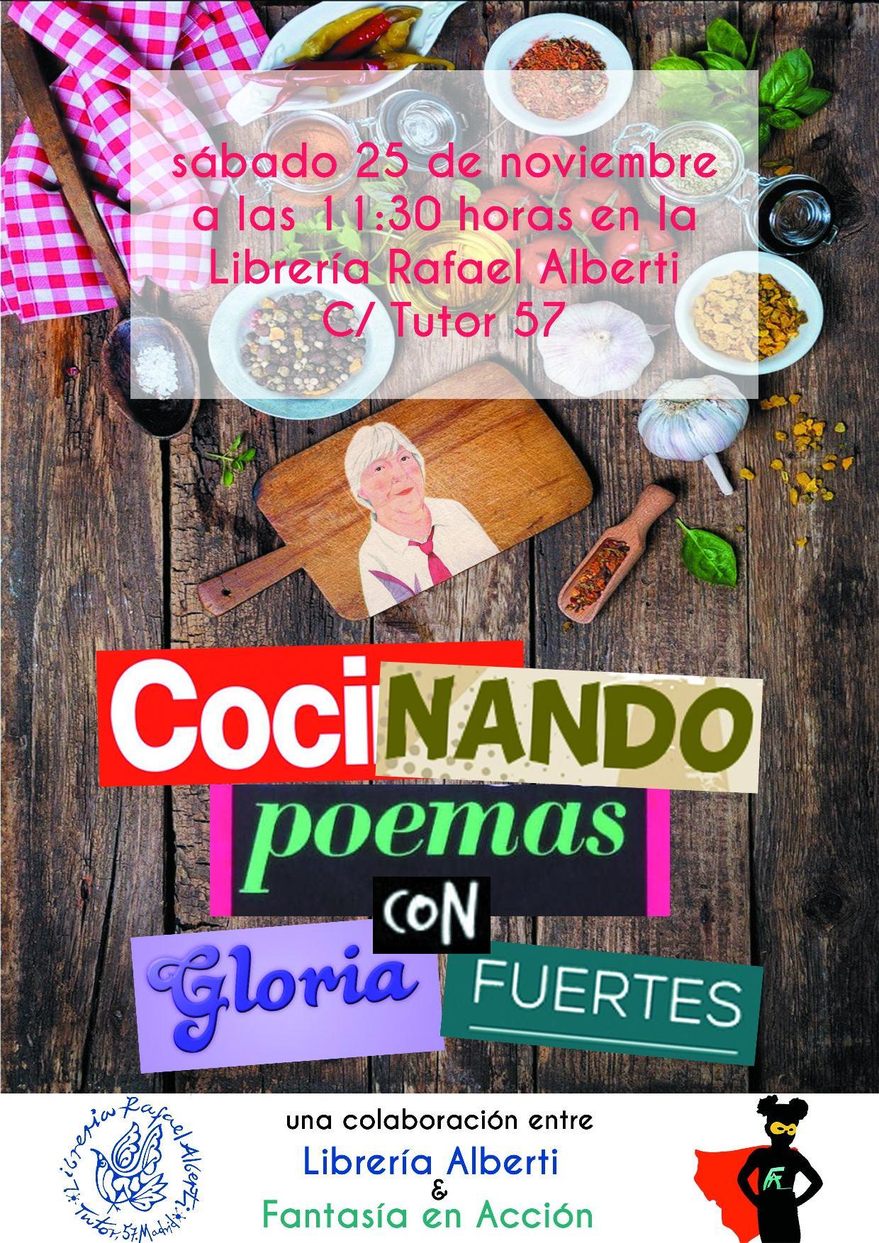 Cocinando poemas con Gloria Fuertes