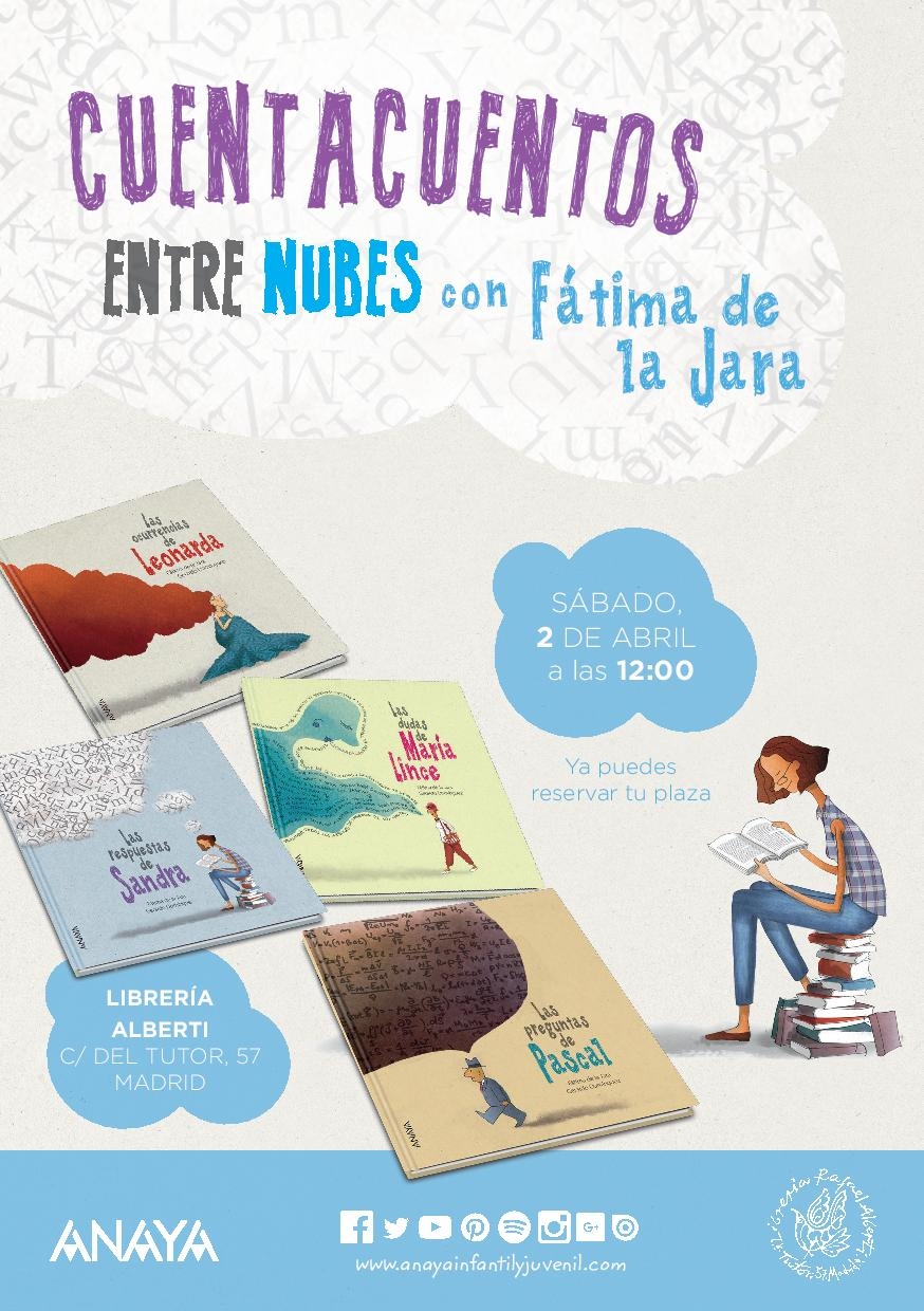 Cuentacuentos Entre Nubes con FÁTIMA DE LA JARA