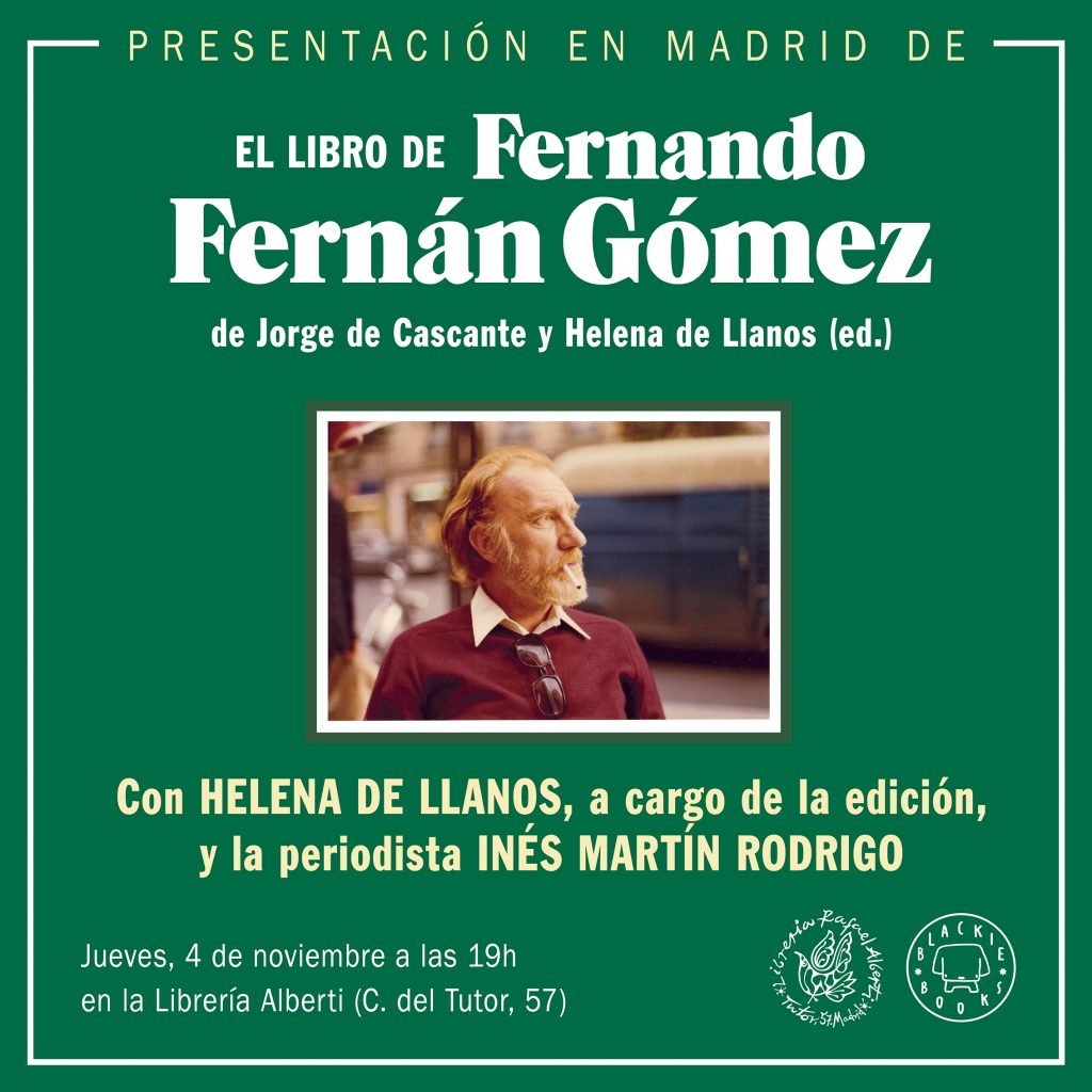 El libro de Fernando Fernán Gómez (Blackie Books)