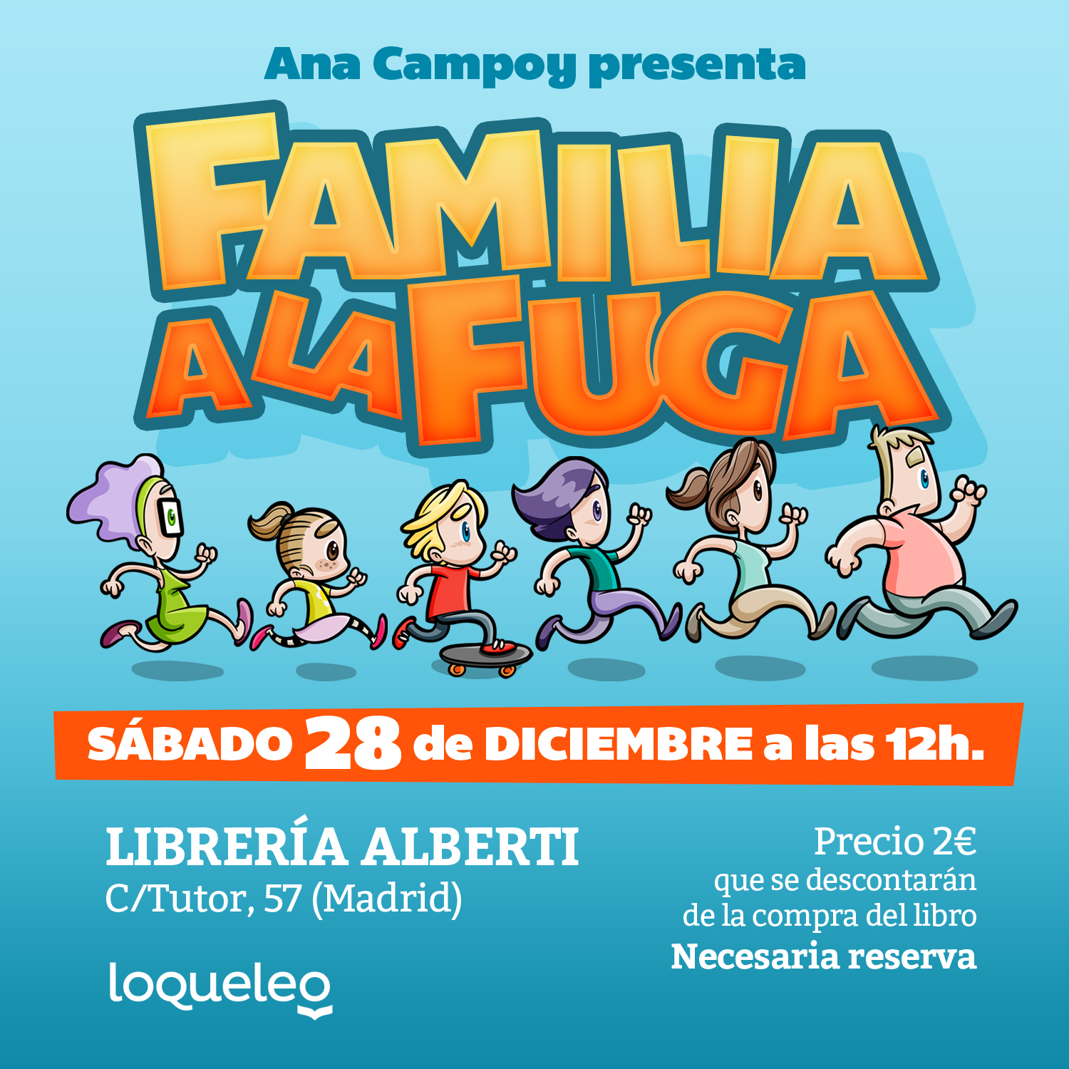 Taller de agente secreto de 'Familia a la fuga' con ANA CAMPOY (LoQueLeo)