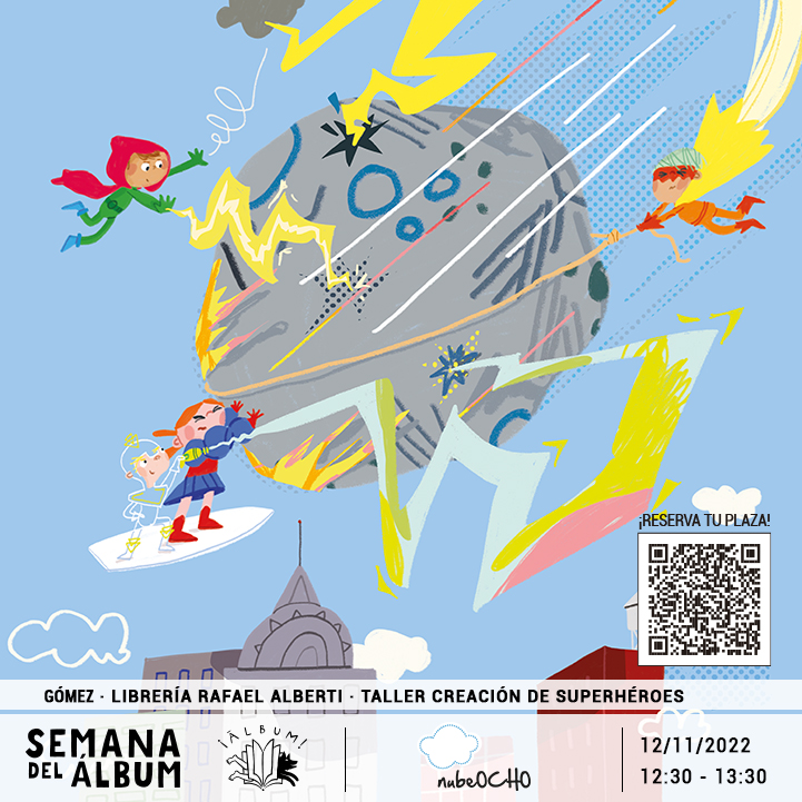 FESTIVAL ¡ÁLBUM! | Taller de superheroínas y superhéroes con GÓMEZ