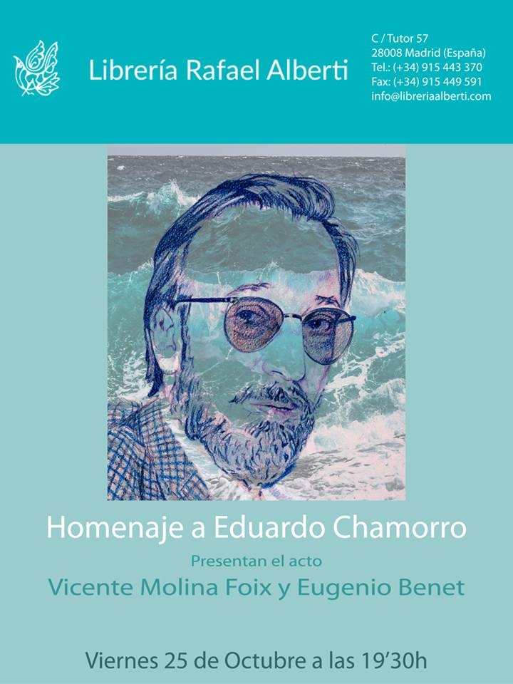 EDUARDO CHAMORRO. Las aguas del fantasma (Ediciones del Viento)