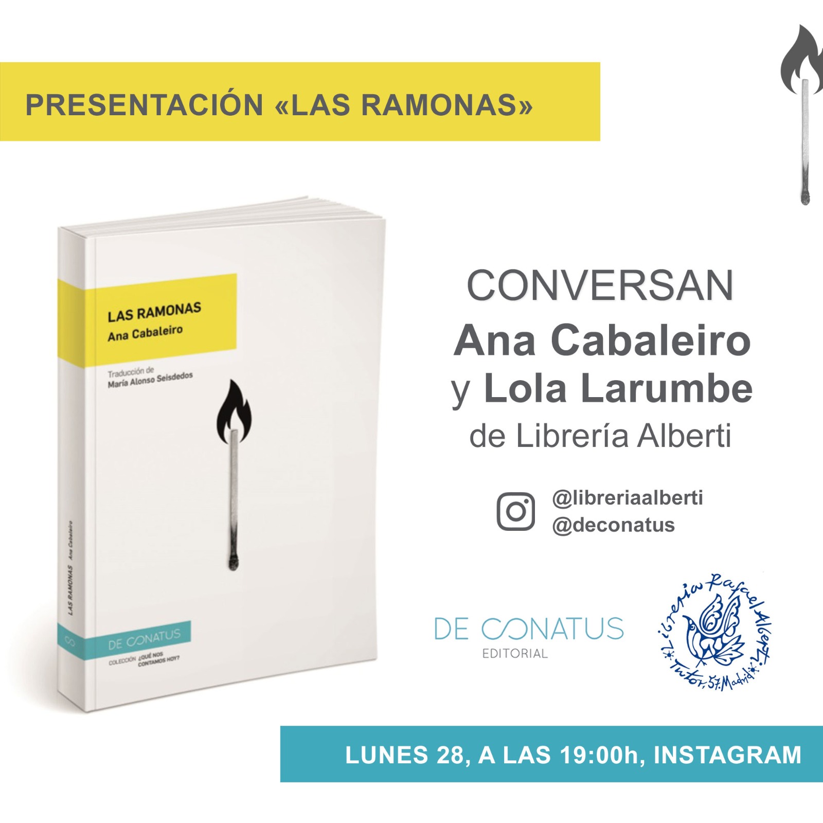 ANA CABALEIRO presenta 'Las Ramonas' (De Conatus)