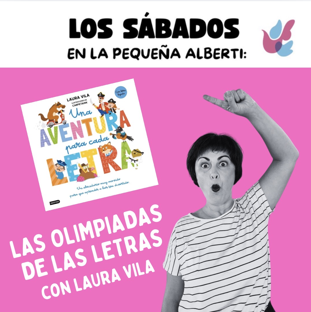 Las olimpiadas de las letras con LAURA VILA