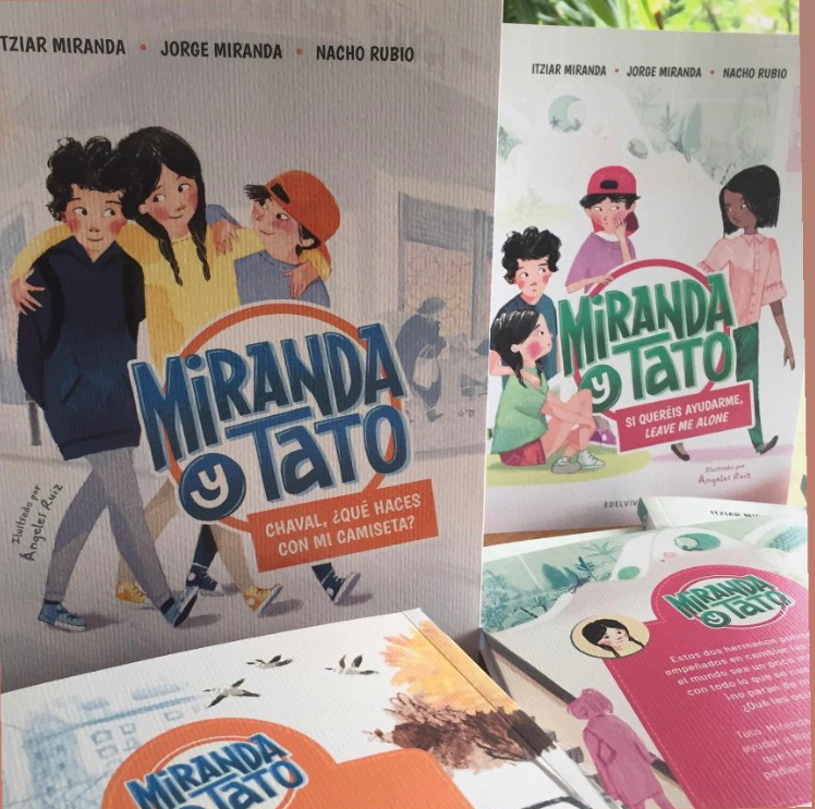 ITZIAR MIRANDA firma la colección 'Miranda y Tato' (Edelvives)