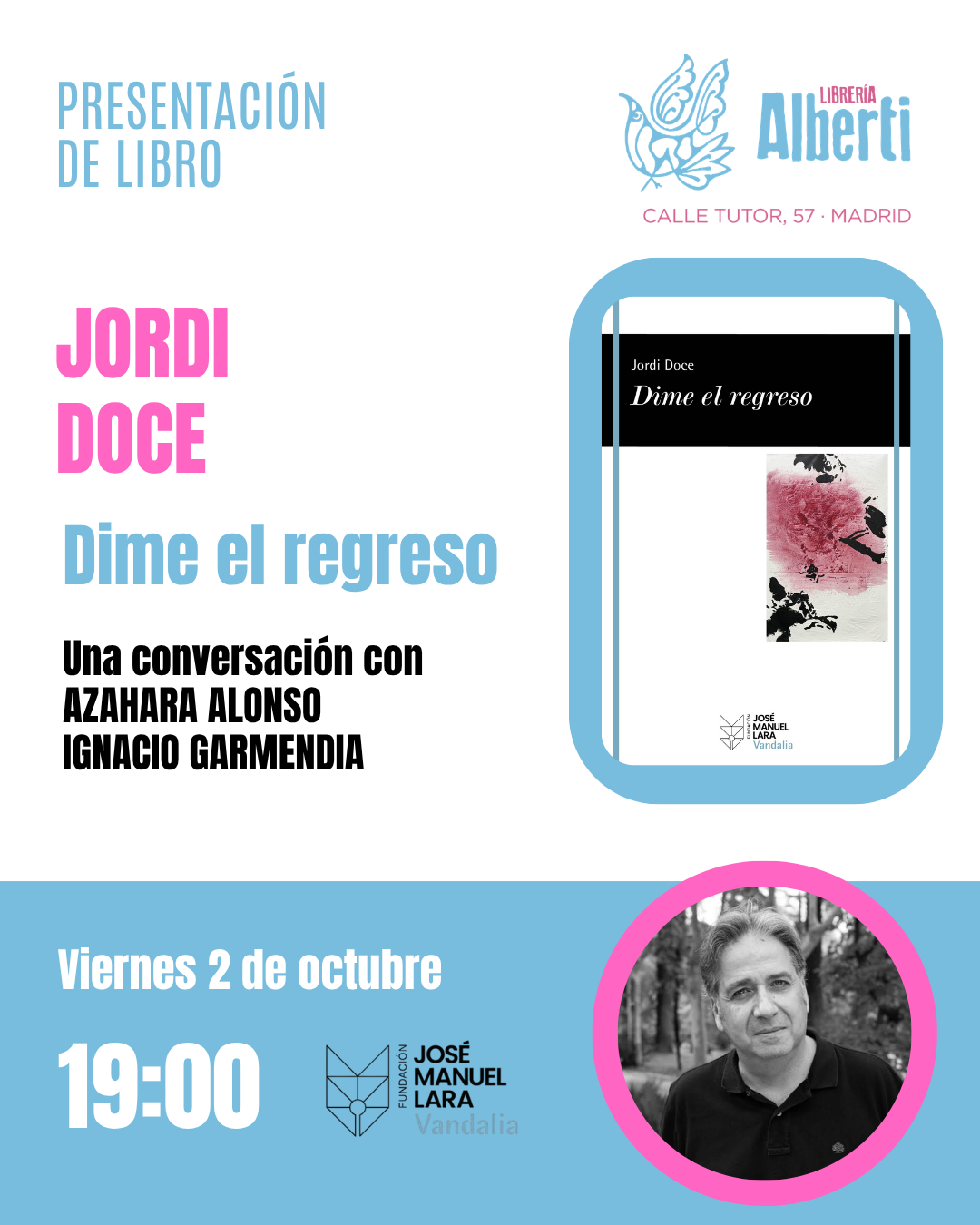 JORDI DOCE, Dime el regreso (Fundación José Manuel Lara)