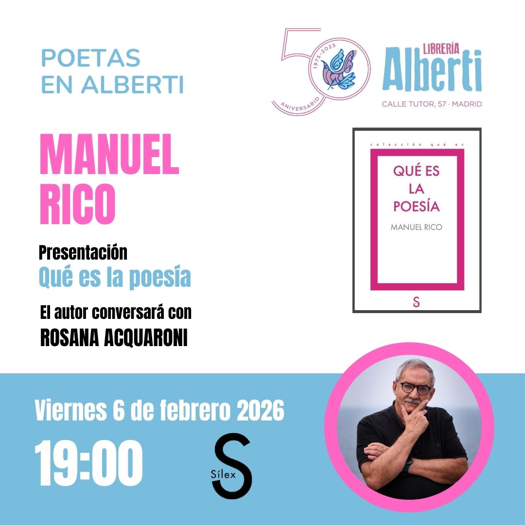 MANUEL RICO, Qué es la poesía (Sílex Ediciones)