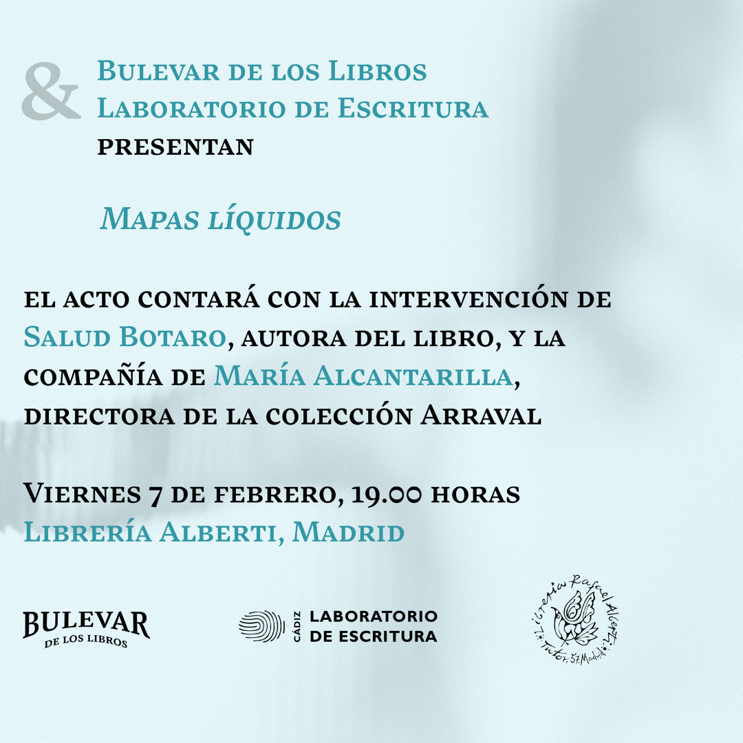 SALUD BOTARO, Mapas líquidos (Bulevar de los libros)