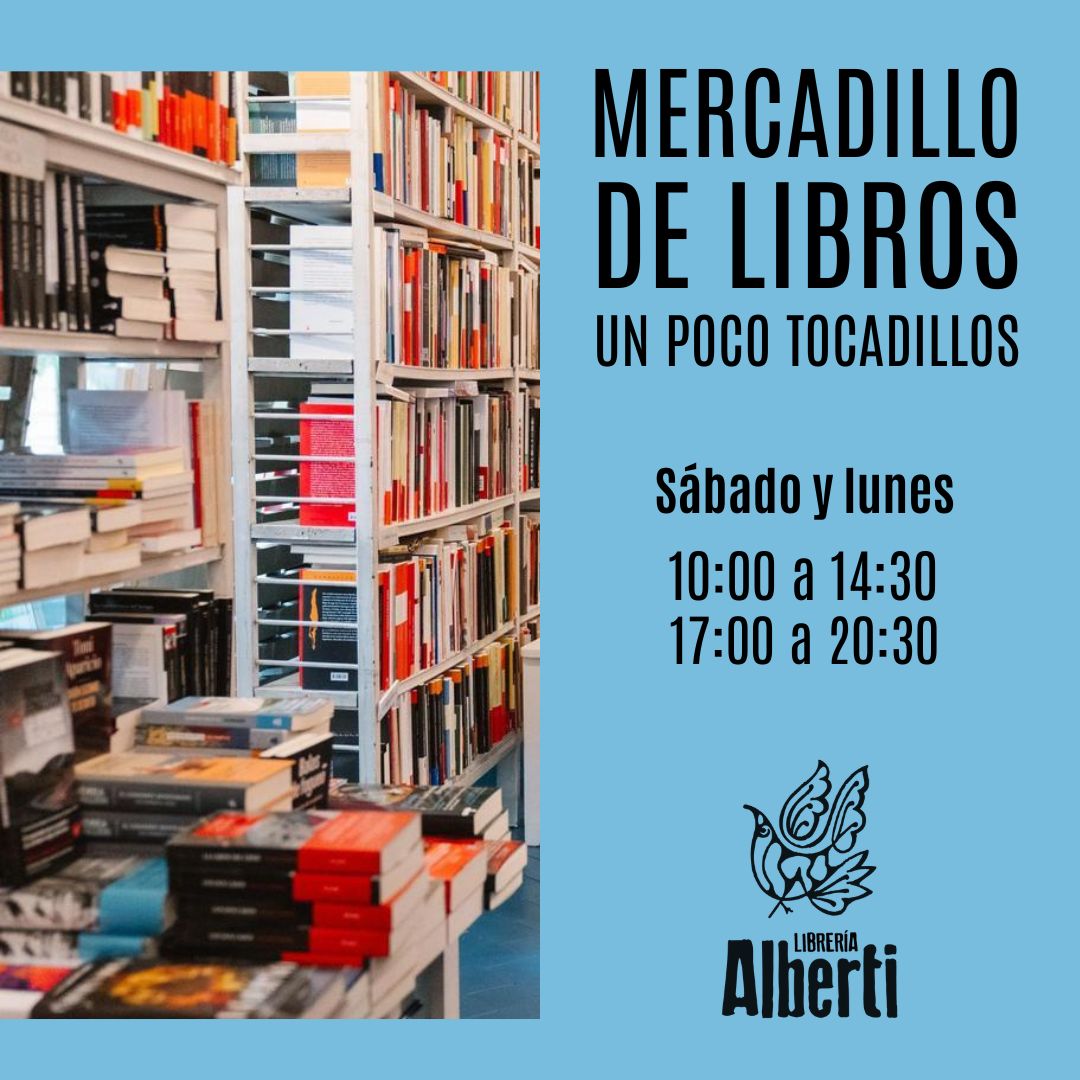 MERCADILLO DE LIBROS UN POCO TOCADILLOS