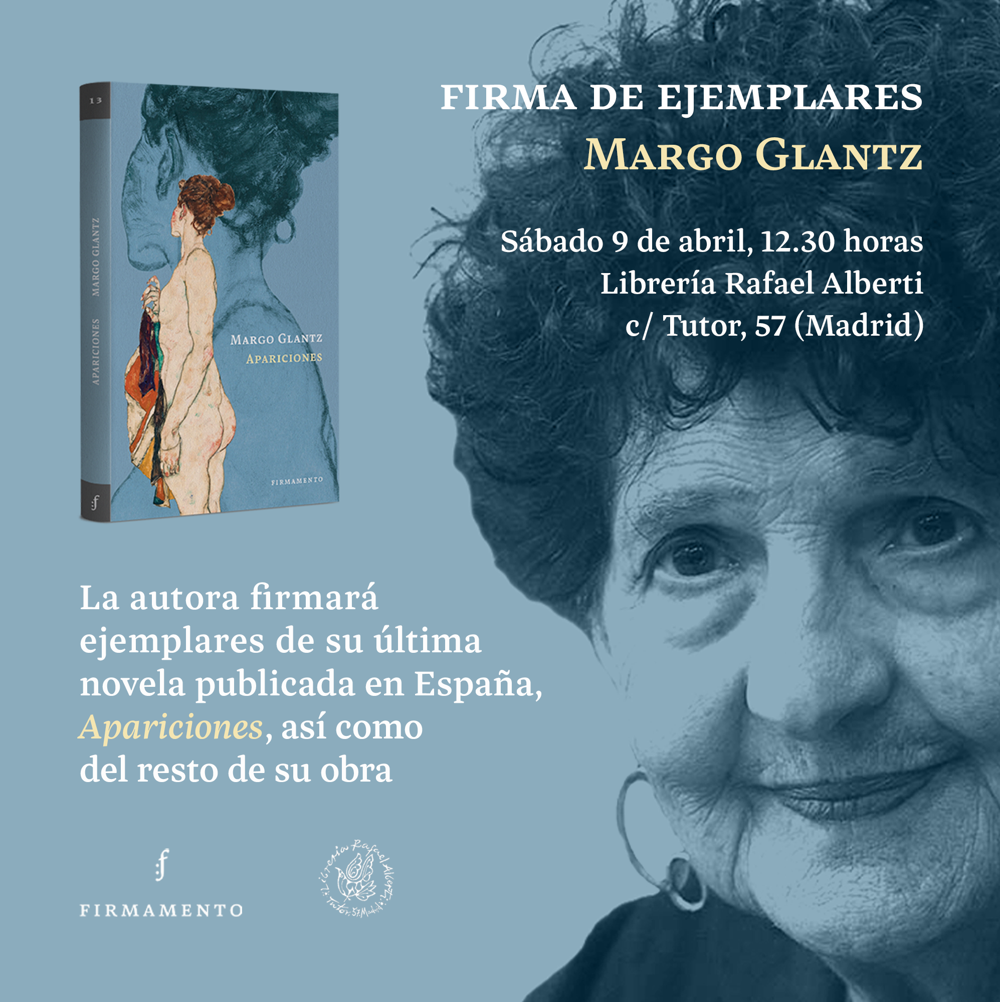 MARGO GLANTZ firma 'Apariciones'  (Firmamento)