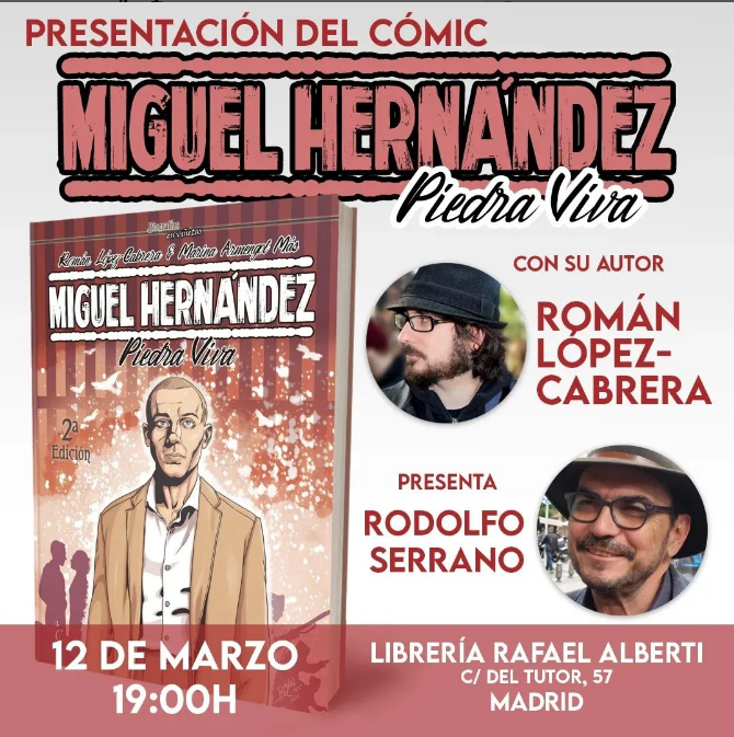 ROMÁN LÓPEZ-CABRERA, Miguel Hernández. Piedra viva (Cascaborra)