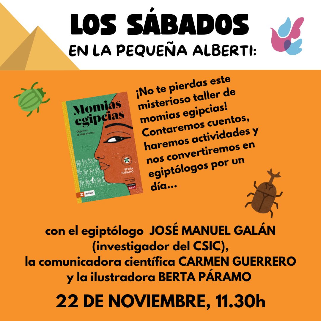 Taller de momias egipcias