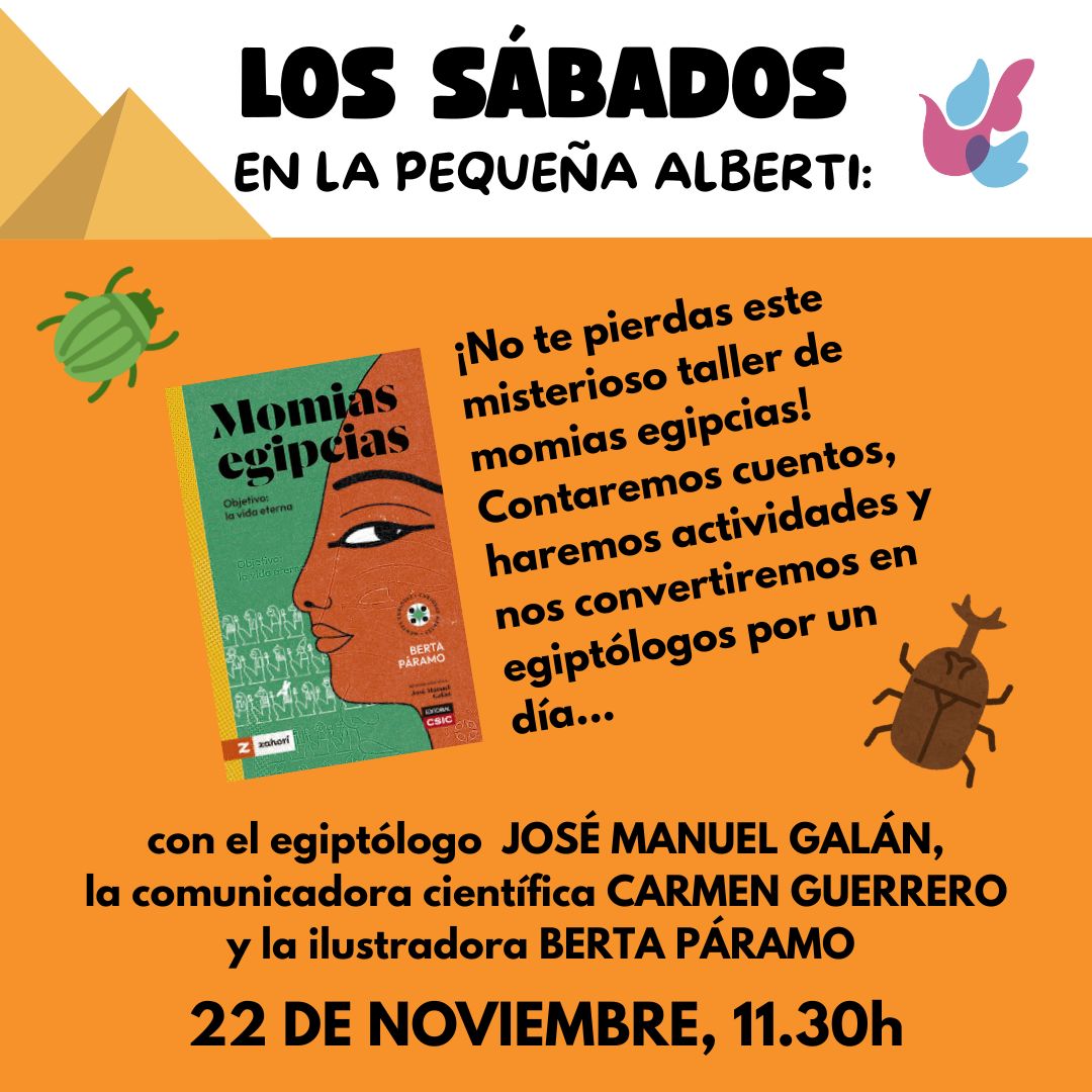 Taller de momias egipcias