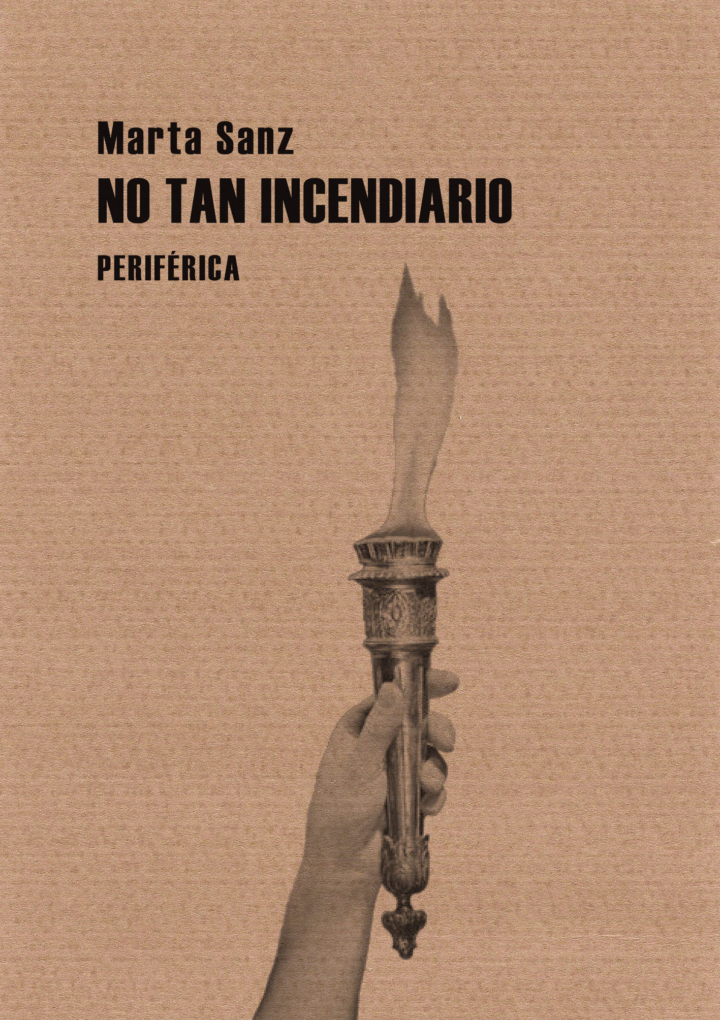Marta Sanz. No tan incendiario (Periférica)