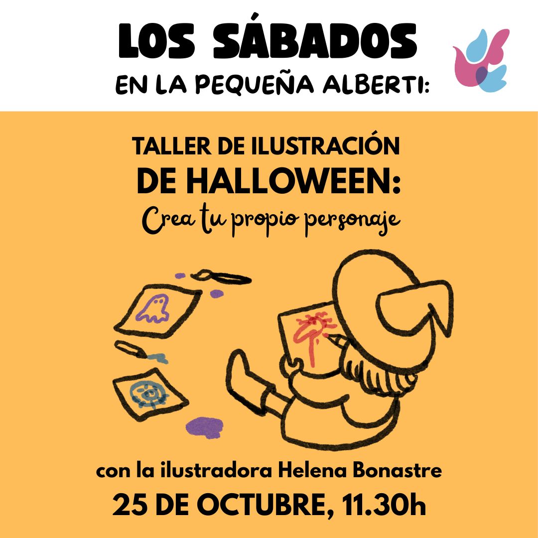 Taller de ilustración de personajes de Halloween con HELENA BONASTRE