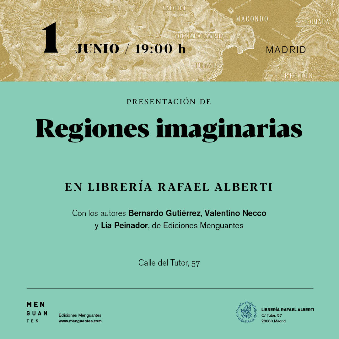 Regiones imaginarias (Ediciones Menguantes)