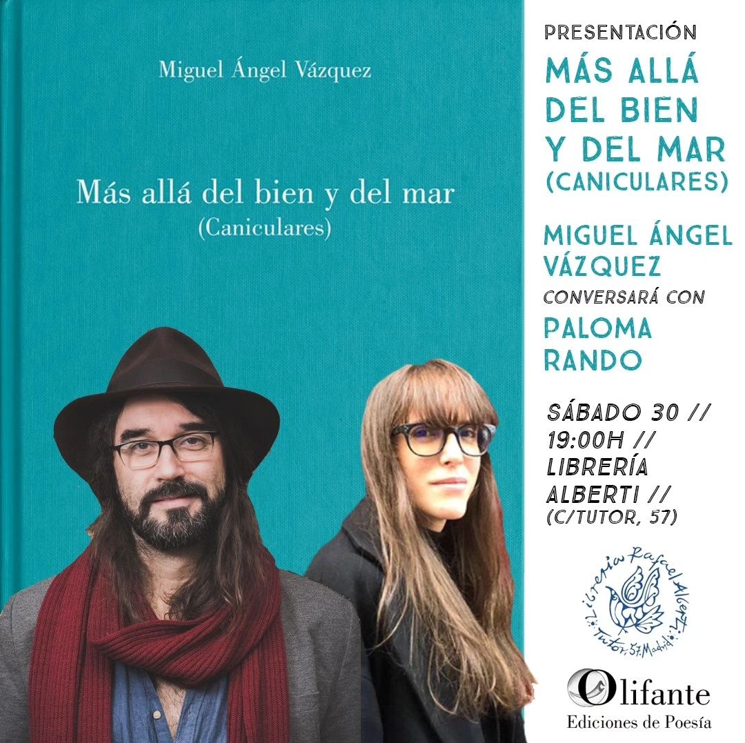 MIGUEL ÁNGEL VÁZQUEZ, Más allá del bien y del mar (Olifante)