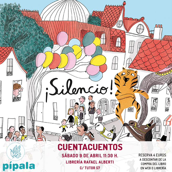 Cuentacuentos especial PÍPALA - Homenaje a la  ilustradora MAGALI LE HUCHE