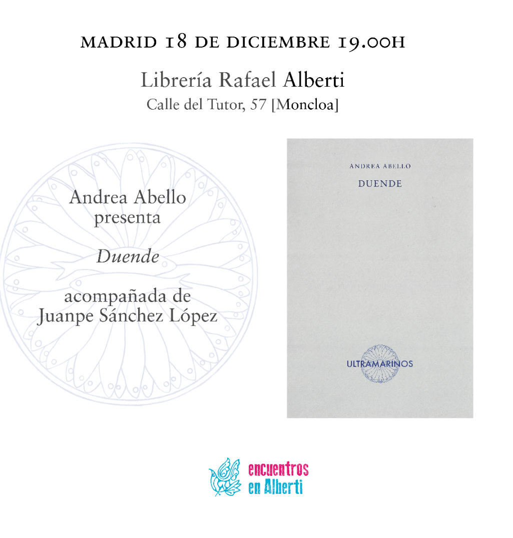 ANDREA ABELLO, Duende (Ultramarinos)