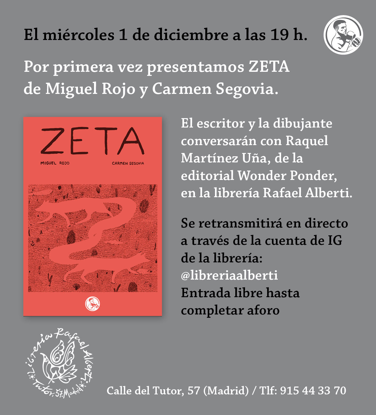 MIGUEL ROJO y CARMEN SEGOVIA, Zeta (La Uña Rota)