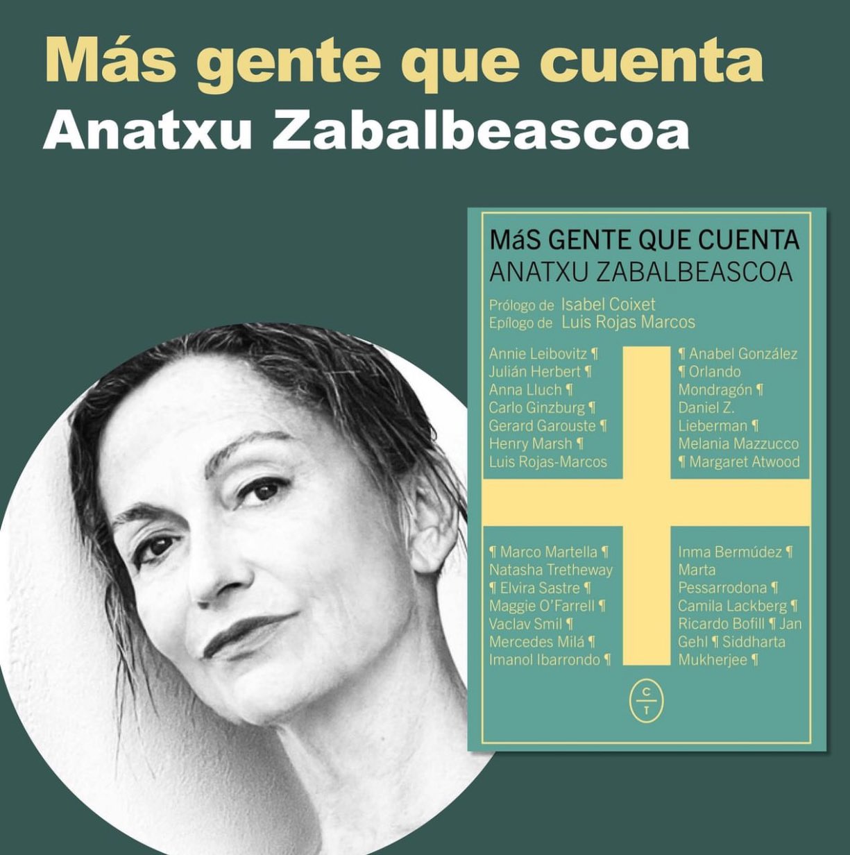 ANATXU ZABALBEASCOA, Más gente que cuenta (Círculo de tiza)