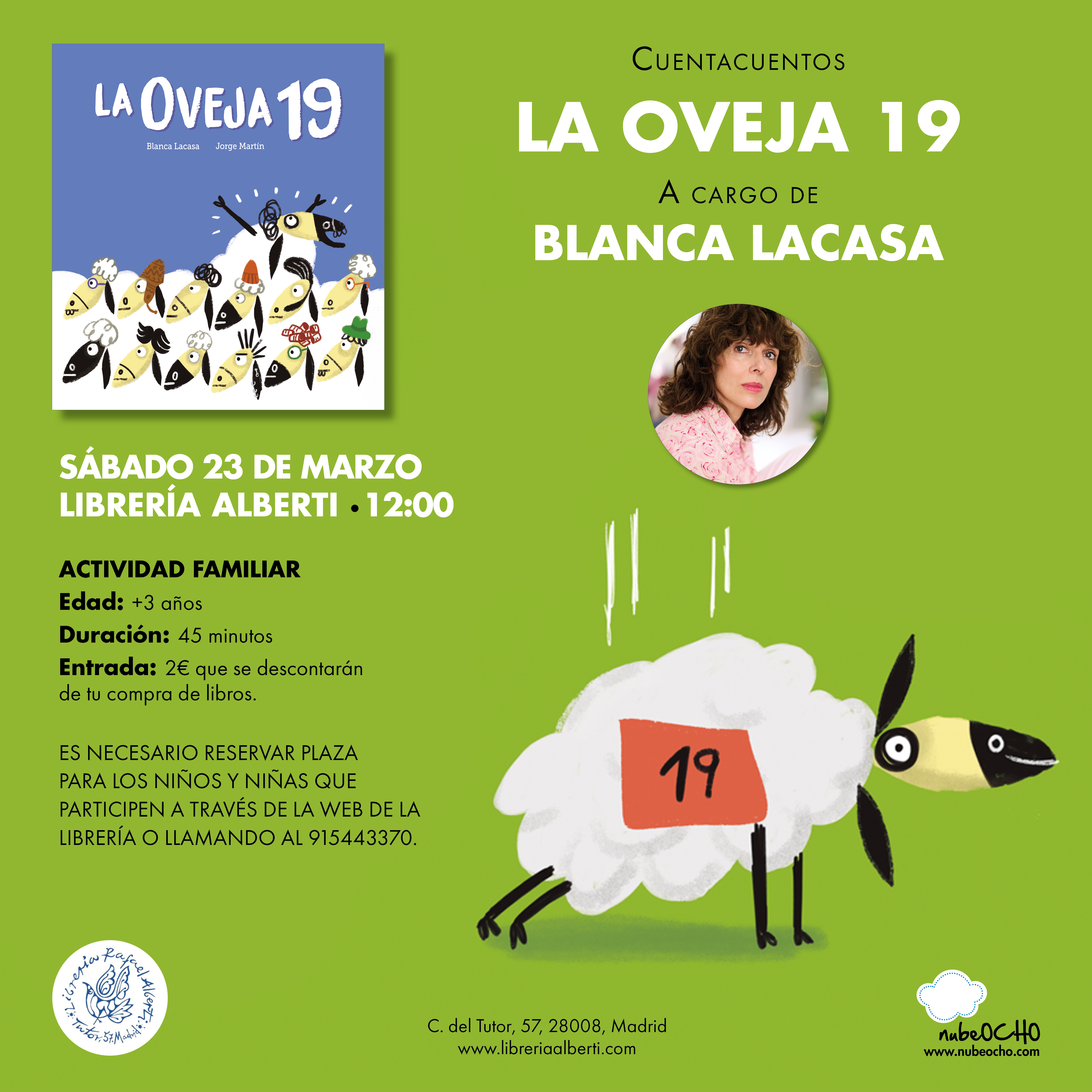 La oveja 19 | Cuentacuentos con BLANCA LACASA
