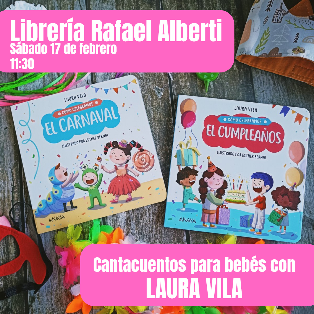 Cantacuentos para bebés con LAURA VILA - Presentación de colección CÓMO CELEBRAMOS