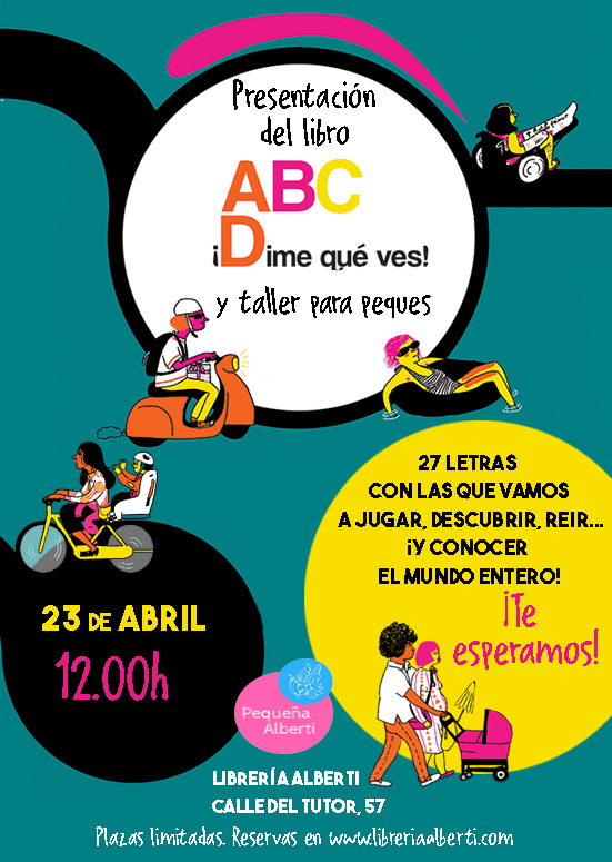 Taller y presentación del libro 'ABC ¡Dime qué ves!' (Gato Sueco)