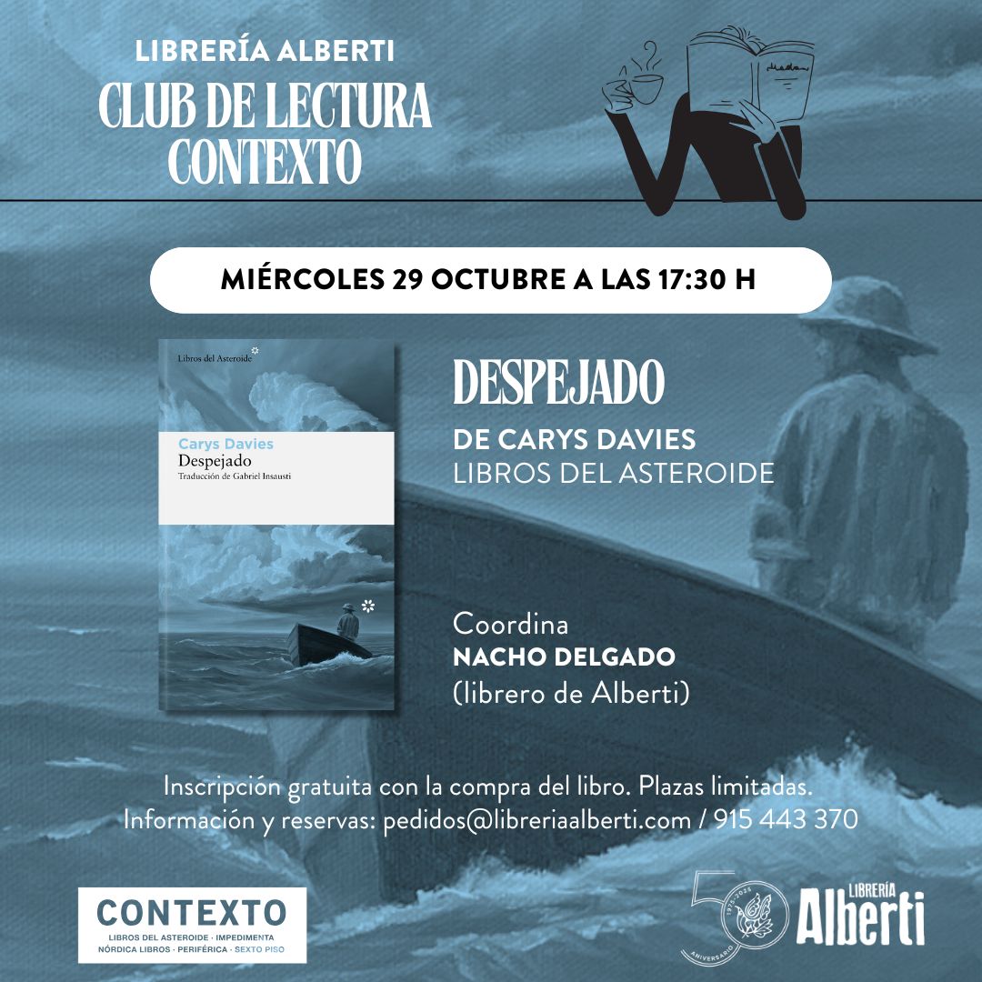 Club de Lectura "CONTEXTO" en Alberti (PLAZAS AGOTADAS PARA ESTA SESIÓN)