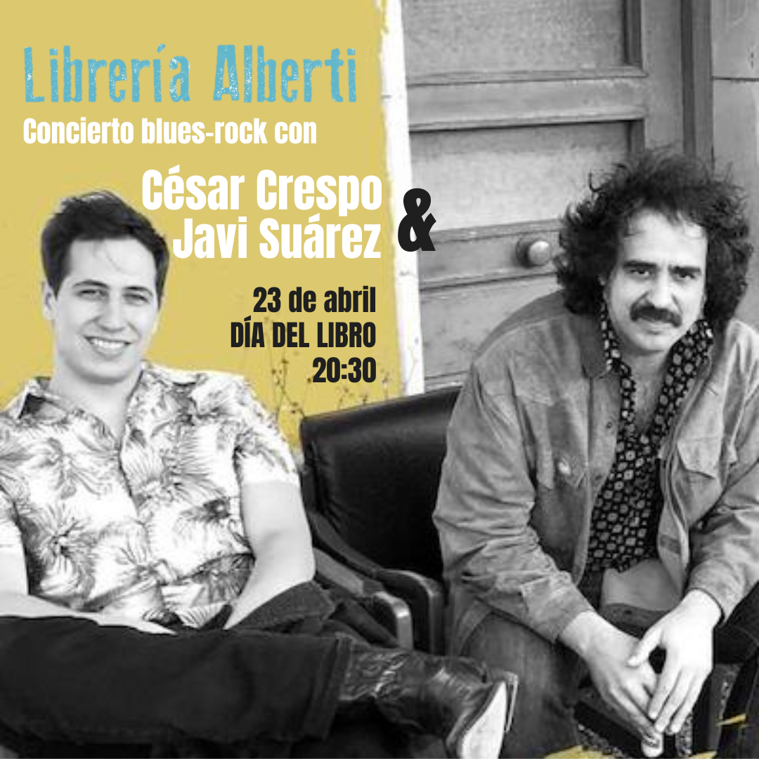 Blues Rock con CÉSAR CRESPO y JAVI SUÁREZ