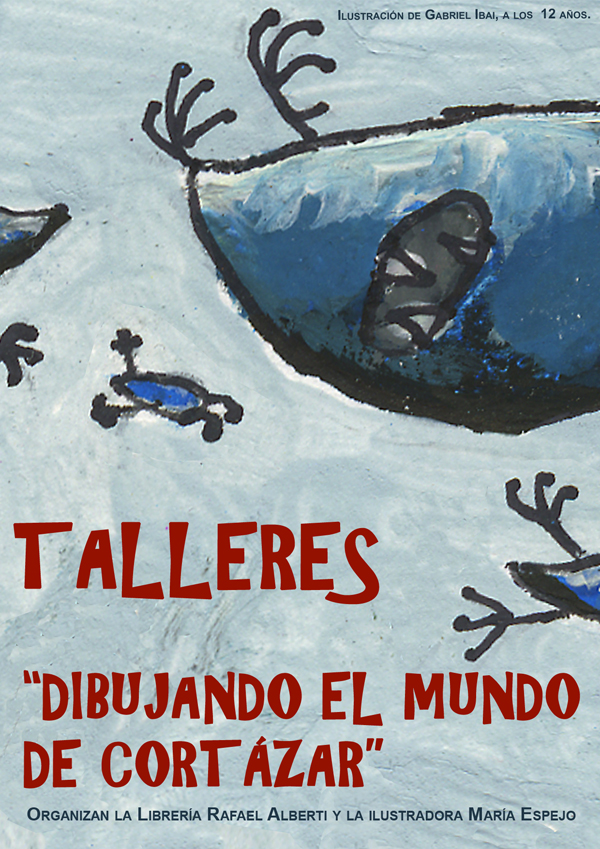 Taller para niños "Dibujando con Cortázar"