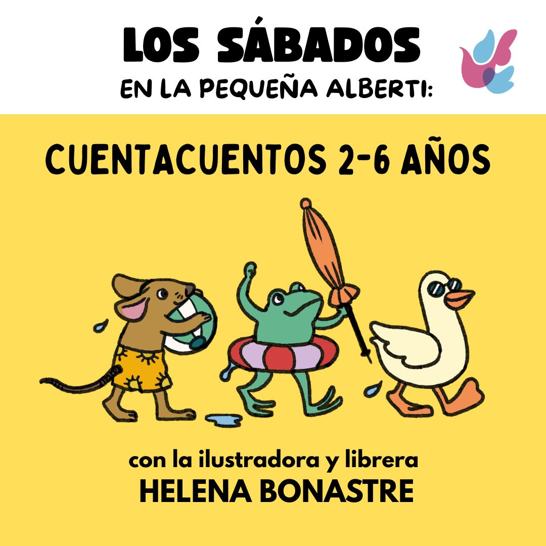 Cuentacuentos veraniego de 2-6 con HELENA BONASTRE
