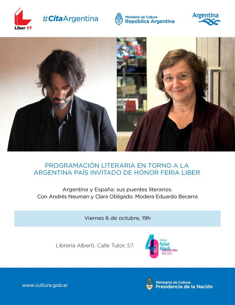 ANDRÉS NEUMAN. CLARA OBLIGADO