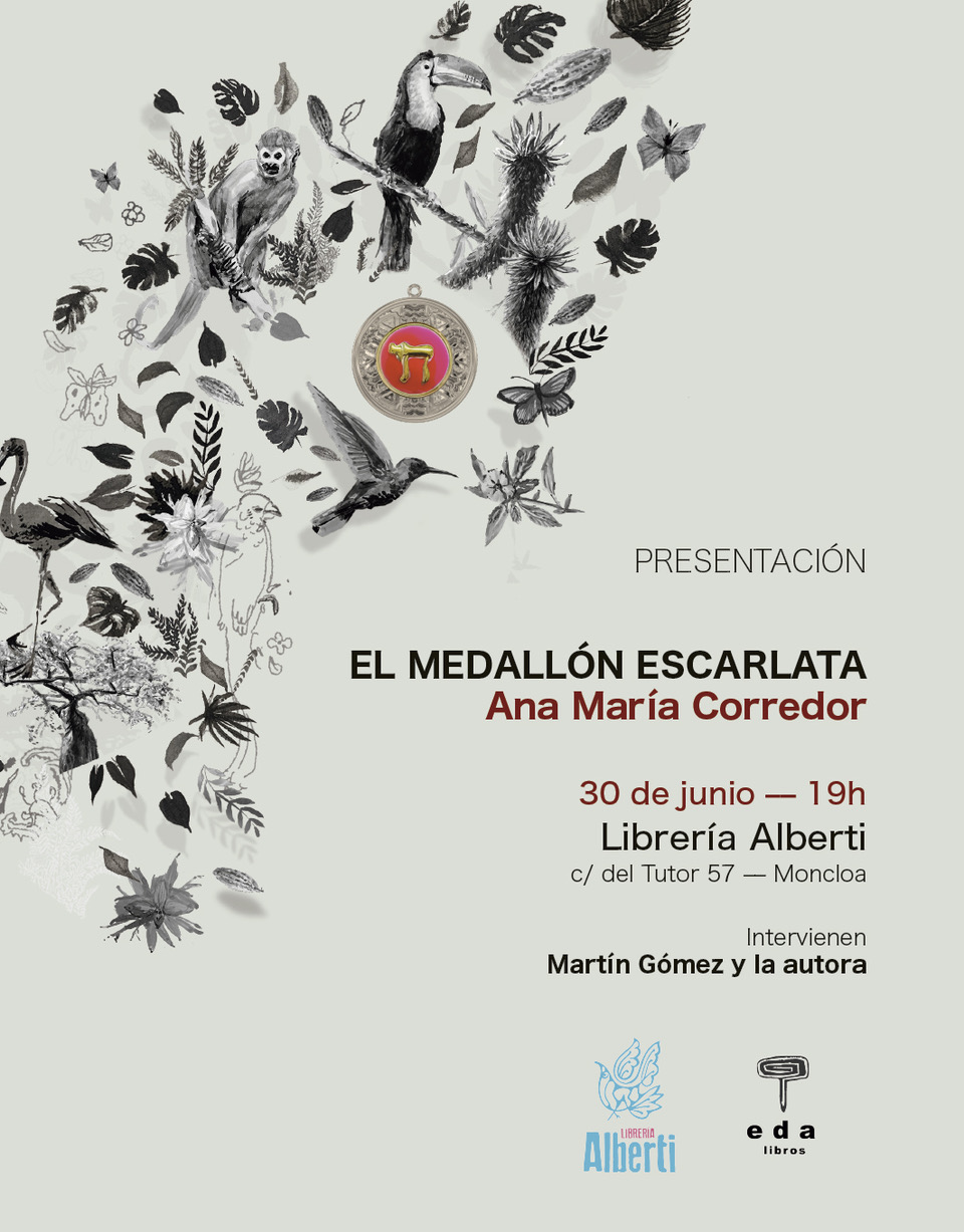 ANA MARÍA CORREDOR, El medallón escarlata (Eda)