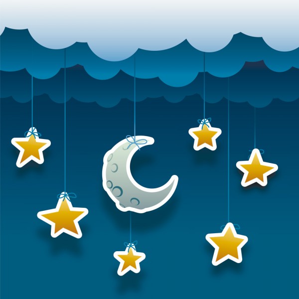 La noche, la luna y otros cuentos estrellados.