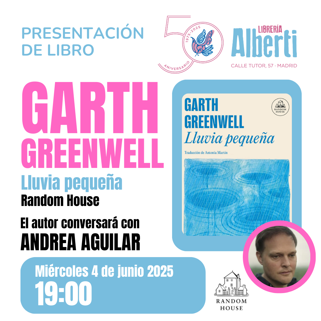 GARTH GREENWELL, Lluvia pequeña (Random House)