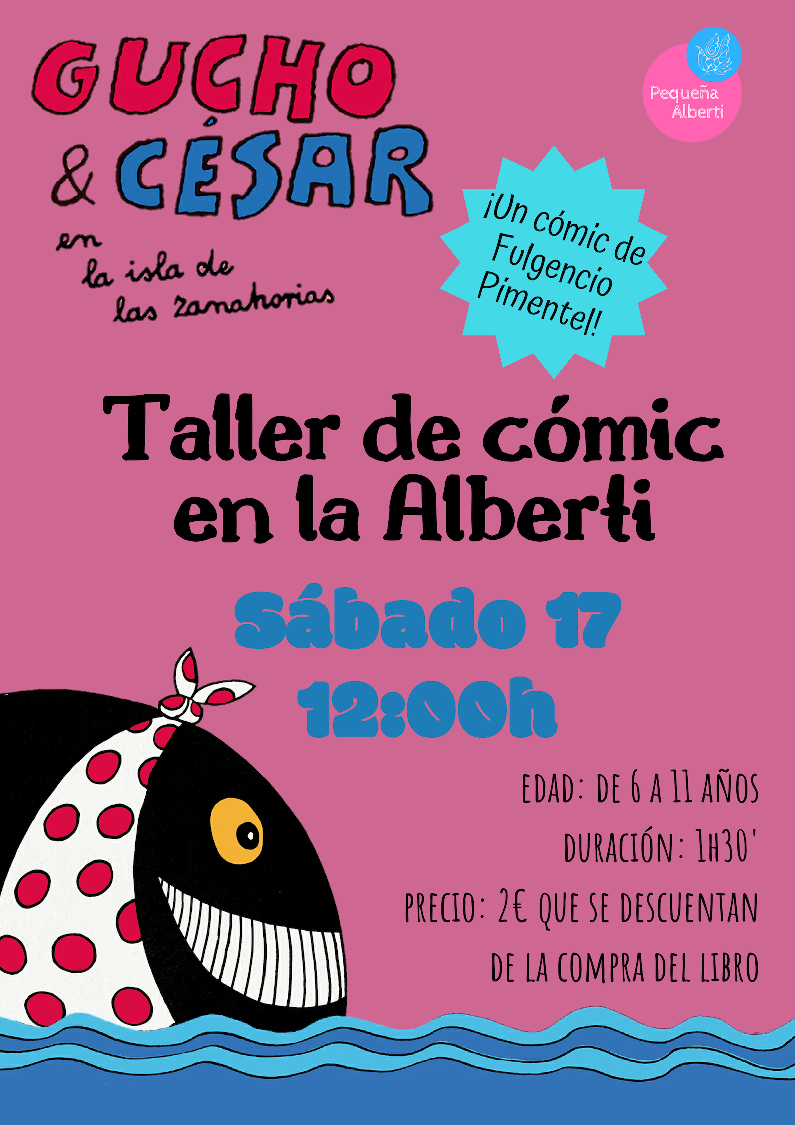 Gucho y César - Taller de cómic (Fulgencio Pimentel)